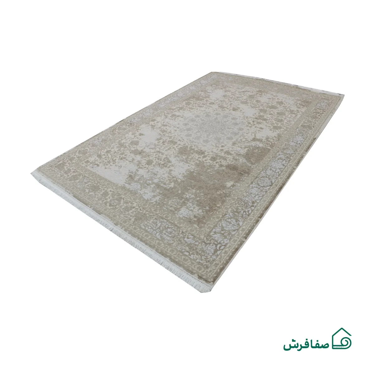 فرش مینیمال 9401 کرم