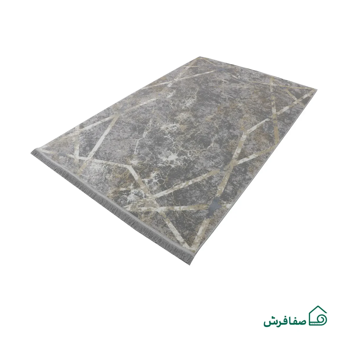 فرش مینیمال 9506 ونوس نسکافه‌ای