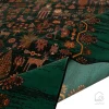 فرش ابریشم ماشینی 730801 سبز - تصویر 2