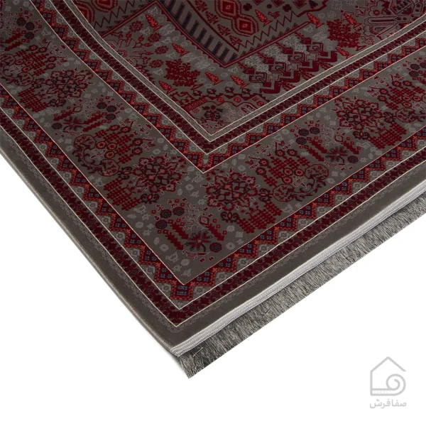 فرش وینتیج درختی دودی DLM - تصویر 9