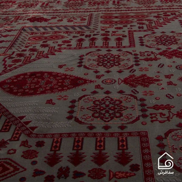 فرش وینتیج درختی دودی DLM - تصویر 4