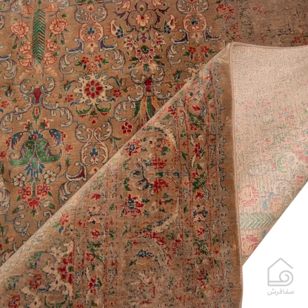 فرش وینتیج HR 185 نسکافه‌ای - تصویر 6